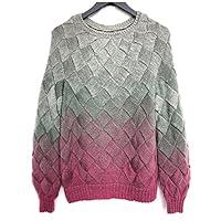 Algopix Similar Product 1 - Knit sweater for women striped 100