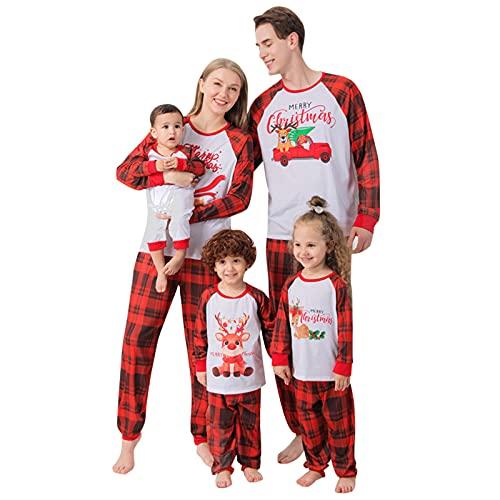 Family Christmas Pjs Matching Sets, Cozy Long Sleeve