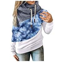 Algopix Similar Product 5 - SALIFUN Women Funnel Neck Hoodies