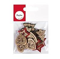 Algopix Similar Product 18 - Rayher XMas Magic Wood Objects