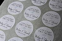 Algopix Similar Product 6 - Personalized Love is Sweet Stickers