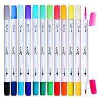 Algopix Similar Product 3 - Lasten Dual Tip Brush Pens Art Markers
