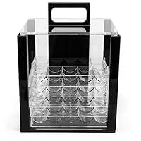 Algopix Similar Product 20 - Brybelly Acrylic 1000count Poker Chip