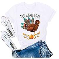Algopix Similar Product 16 - ZOMUSAR Women Thanksgiving Printing
