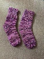 Algopix Similar Product 7 - Hand knit slipper socks clog socks