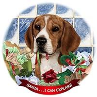 Algopix Similar Product 7 - Beagle Dog Porcelain Hanging Ornament