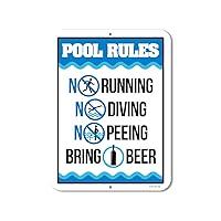 Algopix Similar Product 1 - Honey Dew Gifts Funny Pool Sign Pool