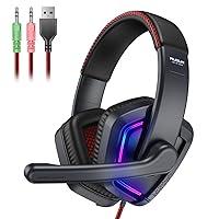 Algopix Similar Product 8 - AUOUA Wired Gaming Headsets 35 mm Jack