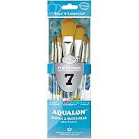 Algopix Similar Product 17 - Aqualon 243921 Filbert Brush Set, 7/Pkg