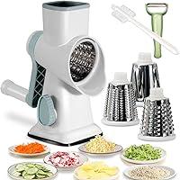 Algopix Similar Product 15 - Rotary Cheese Grater Shredder with