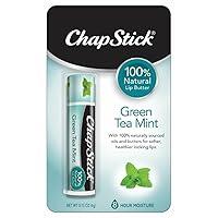 Algopix Similar Product 16 - ChapStick Green Tea Mint 100 Percent