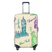 Algopix Similar Product 6 - Travel Luggage Cover Spandex Suitcase