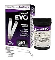 Algopix Similar Product 3 - Embrace EVO Blood Glucose Test Strips