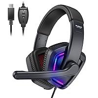 Algopix Similar Product 17 - AUOUA Gaming Headsets with Noise