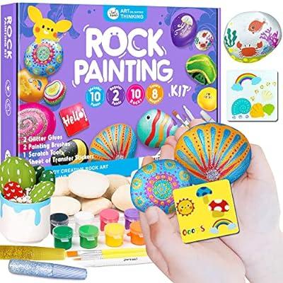 Best Deal for Jar Melo Deluxe Rocks and Magnet Painting Kit,Arts and