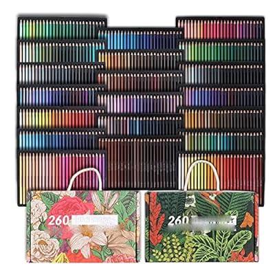 Best Deal for N/A 120/180/520 Colored Pencils Professional Set