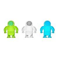 Algopix Similar Product 7 - OOLY Astronaut Erasers for Pencils
