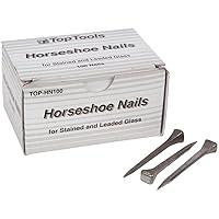 Algopix Similar Product 3 - Top Tools Steel 2 Inch Horseshoe Nails