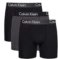 Algopix Similar Product 8 - Calvin Klein Mens 3 Pack Logo Cotton