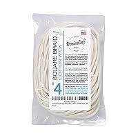 Algopix Similar Product 16 - PremiumCraft Square Braid Cotton Candle