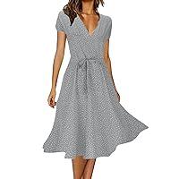 Algopix Similar Product 20 - Casual Summer Dresses with Sleeves for