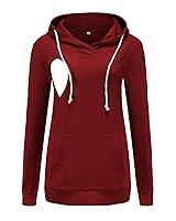 Algopix Similar Product 3 - Ecavus Womens Fleece Maternity