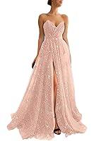 Algopix Similar Product 20 - Smileven Strapless Starry Prom Dresses