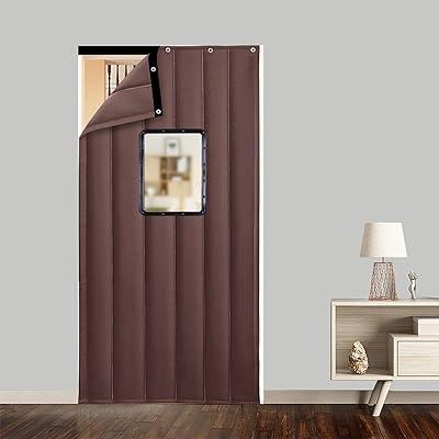Best Deal for Thermal Insulated Door Curtain,Winter Doorway Cover Screen