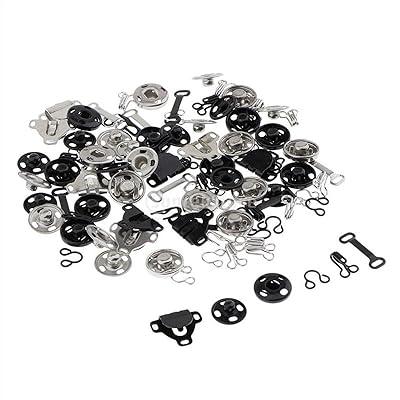 Best Deal for Sewing Hook 50 Pairs Sewing Hook Eye Closure Snap Button