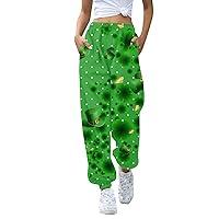 Algopix Similar Product 17 - St Patricks Day Pants for Women 2024