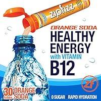 Algopix Similar Product 16 - Zipfizz Orange Soda Healthy Energy