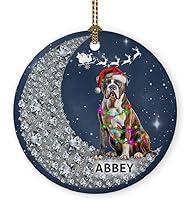 Algopix Similar Product 10 - Dog Christmas Ornament Custom American