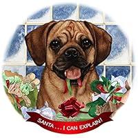 Algopix Similar Product 9 - Puggle Dog Porcelain Hanging Ornament