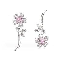 Algopix Similar Product 1 - Rose Flower Earrings  Gold Plated Rose