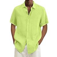 Algopix Similar Product 16 - Mens Shirts Short Sleeve Button Down