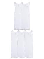 Algopix Similar Product 7 - Fruit of the Loom Boys Cotton Tank Top