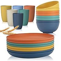 Algopix Similar Product 9 - Wrova wheat straw bowls and plates