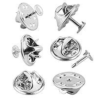 Algopix Similar Product 3 - JANYUN 120 Pairs Butterfly Clutch Tie