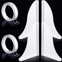 Algopix Similar Product 8 - Blulu 4 pcs Acrylic Bath Tub Splash