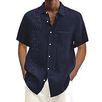 Algopix Similar Product 8 - Hawaiian Shirts for Men Mens Cuban