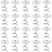 Algopix Similar Product 3 - Akstore 60 Pcs Dust Ruffle Pins Bed