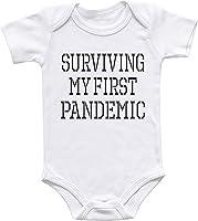Algopix Similar Product 18 - Surviving My First Pandemic Bodysuit or