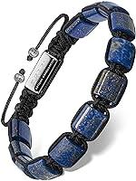 Algopix Similar Product 5 - RTZN Lapis Lazuli Bracelets for Men 