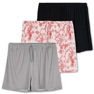 Best Deal for 3 Pack: Women's Soft Pajama Shorts Modal Lightweight Lounge