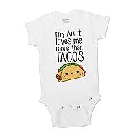 Algopix Similar Product 10 - My Aunt Loves Me More Than Tacos Baby