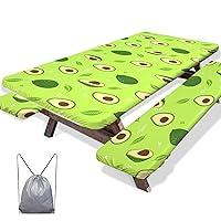Algopix Similar Product 6 - MHJY Picnic Table Cover with Bench