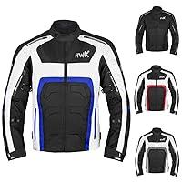 Algopix Similar Product 19 - HWK Spyder Motorcycle Jacket for Men