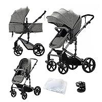 Algopix Similar Product 20 - 2 in 1 Baby Stroller with Bassinet