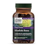 Algopix Similar Product 1 - Gaia Herbs Rhodiola Rosea Vegan Liquid