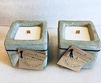 Algopix Similar Product 8 - 2 candles in original concrete cube